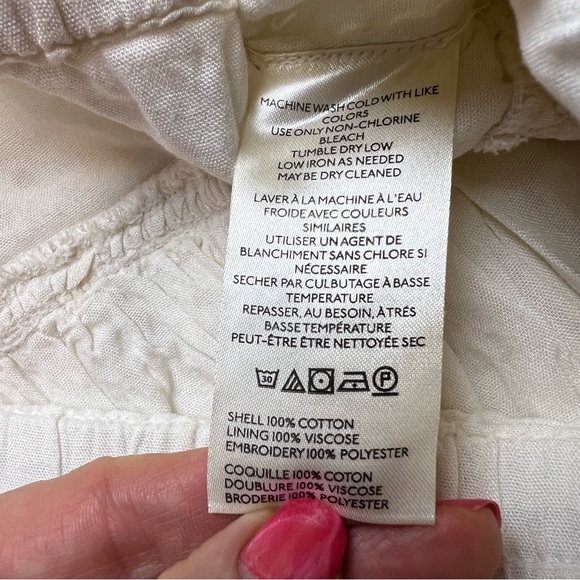 FREE PEOPLE Roselle Eyelet Womens Mini Skirt. Size Small. New With Tags. - Picture 7 of 13